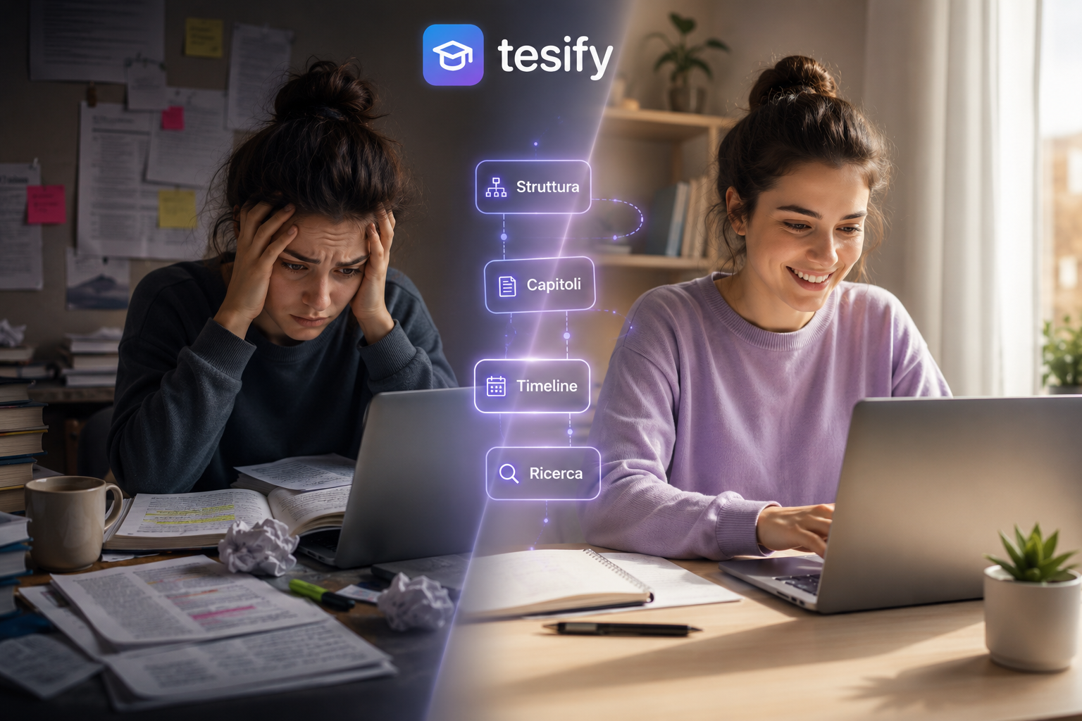 Tre percorsi Tesify per finire la tua tesi